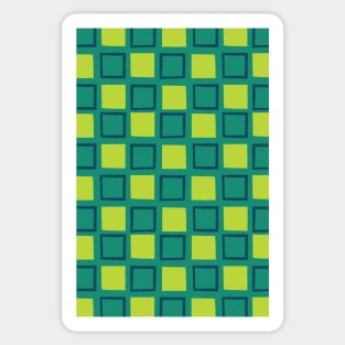 Square Seamless Pattern 017#002 Sticker